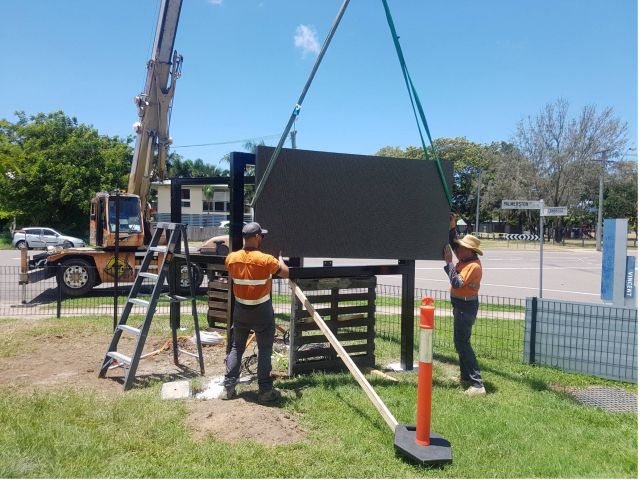 LED Signage Installation for Selectability
